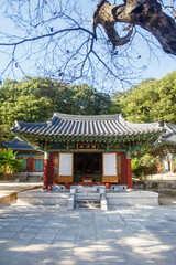 가을날의 직지사