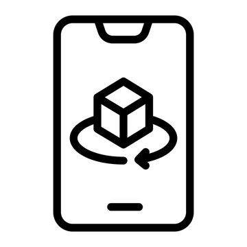 Smarthphone Line Icon