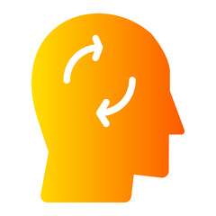 refresh gradient icon