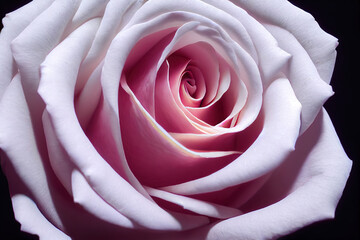 Beautiful pink rose illustration. Made to look like a macro photograph. Can be used as background