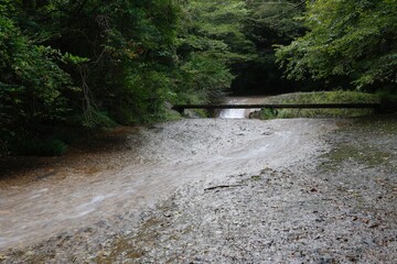 Fototapeta premium 愛媛県東温市 滑川渓谷