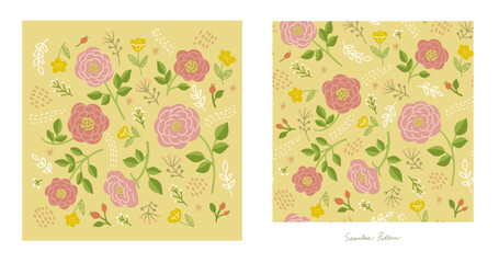 バラのデザインパターン