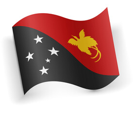 Papua New Guinea national flag