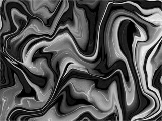 Fototapeta premium Abstract Elegant Black Liquify Background