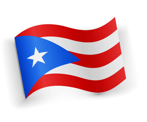 Puerto Rico national flag - 536746877