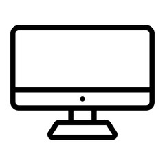 computer line icon