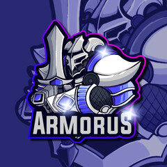 armorus mascot logo gaming