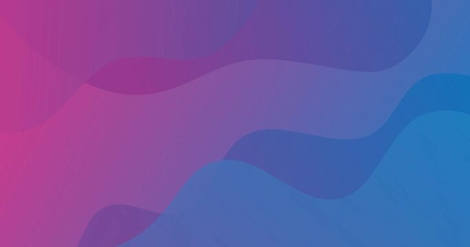 blue pink gradient wave background animation