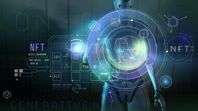 Artificial intelligence is working on the NFT collection