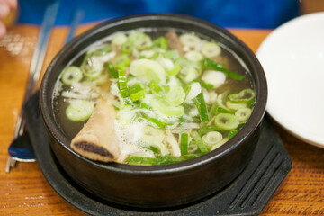 갈비탕, 왕갈비탕, 맛있는, 국요리, 한국음식, 한국요리, 소고기, 식사, 