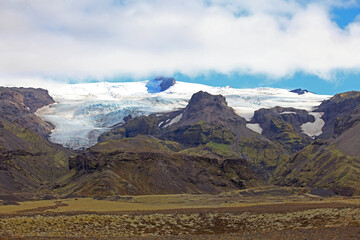 Fototapeta premium Svínafellsjökull - the glacier in Skaftafell national park, Iceland