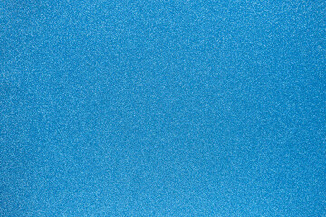 Blue glitter texture xmas background.