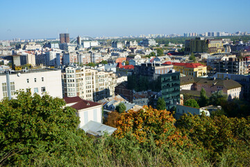 Shchekavytsya hill in Kyiv, Ukraine