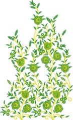 Mughal art work.indian traditional antique gold border