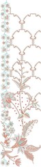 Mughal art work.indian traditional antique gold border