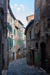 Fototapeta na wymiar Perugia - vicoli del centro antico