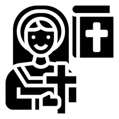 Nun icon