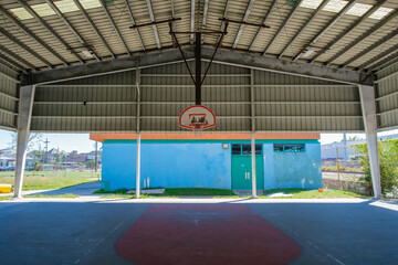 Inner City Basketball Court and Playground © William A. Morgan