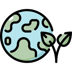 global plant tree icon