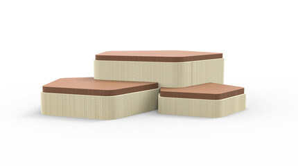 Cylinder purple stage background pedestal podium product display