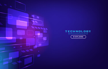 technology futuristic modern background