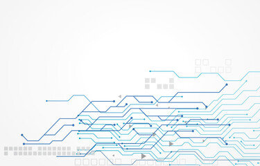 technology concept background with  text space