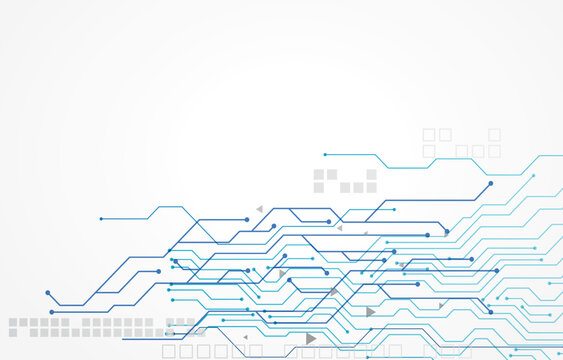 technology concept background with  text space