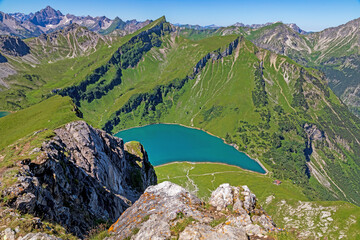 Schochenspitze - Bergsee - Tannheimer Tal - Berge