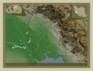 Khuzestan, Iran. Wiki. Major cities