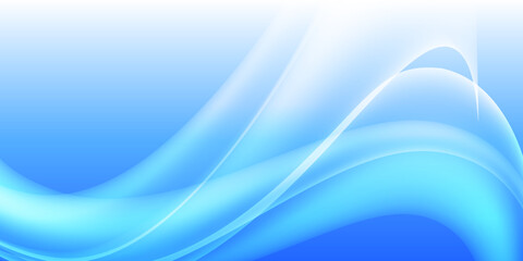 Obraz premium Abstract blue white background