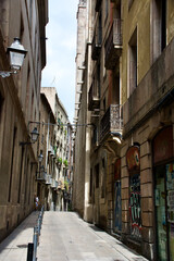 Fototapeta premium Old Town of Barcelona