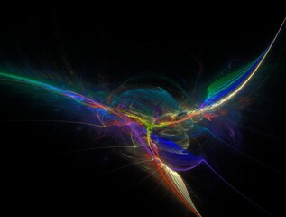 Imaginatory fractal abstract background Image