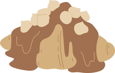 Macademia Croissant Bakery Minimal Illustration