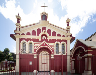 Fototapeta na wymiar church in the city of Teófilo Otoni, State of Minas Gerais, Brazil