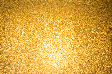 Gold Glitter Sparkle Confetti Background