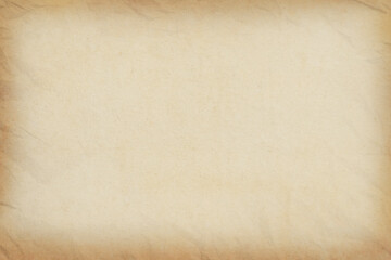 Vintage paper texture background, grunge retro rustic cardboard brown empty blank space page with grunge fiber pattern