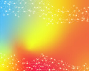 abstract vector background with stars