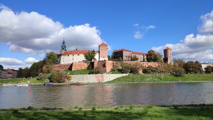 Naklejka na ściany i meble Great Wawel Castle in Poland