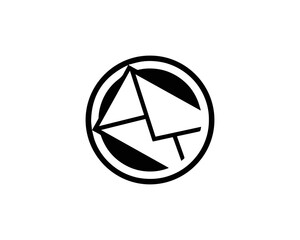 Email vector line icon design 