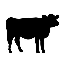 sacrificial cow silhouette