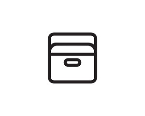 PORTABLE modern vector icon design