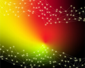 abstract  background with stars