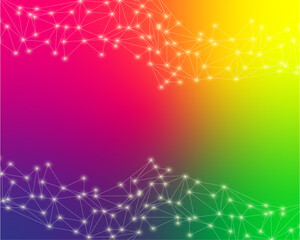 abstract  vector background with stars