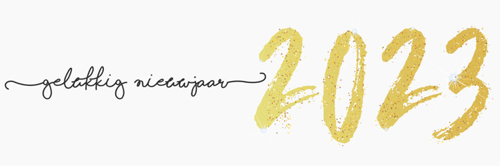 2023 - gelukkig nieuwjaar 2023
