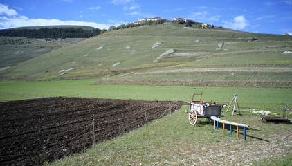 handcart old agriculture