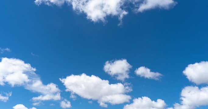 Timelapse Clouds blue sky