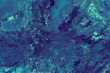 Blue marble abstract background. Watercolour indigo texture