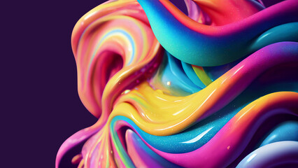 Obraz na płótnie Canvas Liquid Color design background, Gradient colorful abstract background, luxury abstract for a mobile screen concept, mobile screen, phone desktop and wallpaper, background