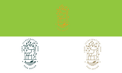 Deer Logo Design 