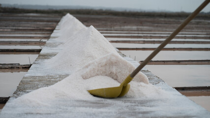 sal sainas, produção de sal fabrica